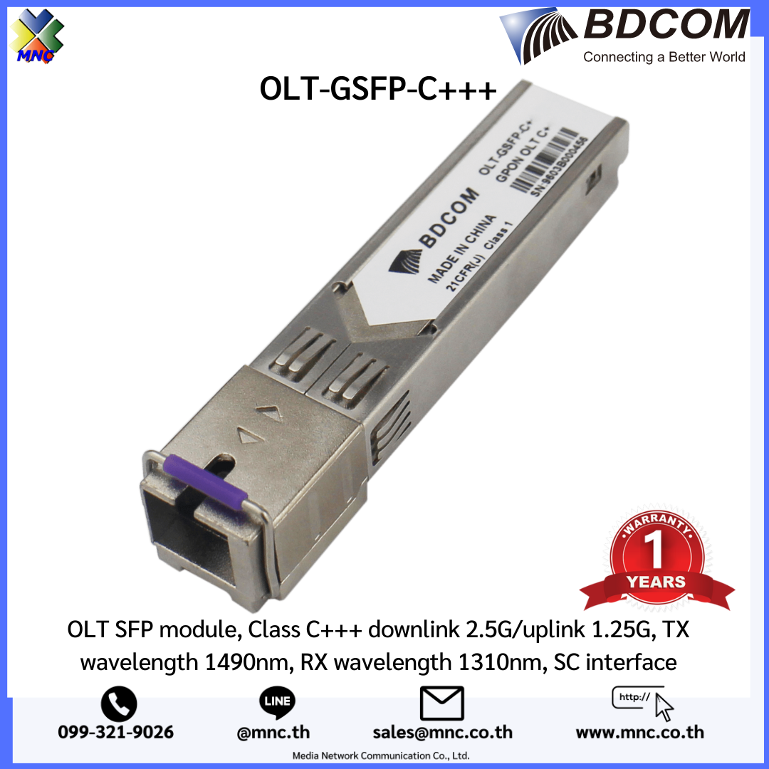 OLT-GSFP-C+++, OLT SFP Module, Class C+++ Downlink 2.5G/uplink 1.25G ...